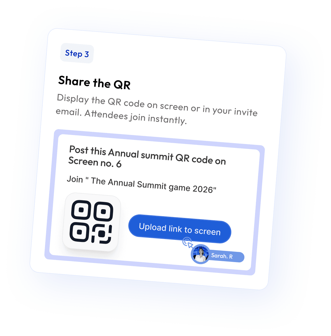 Share the QR