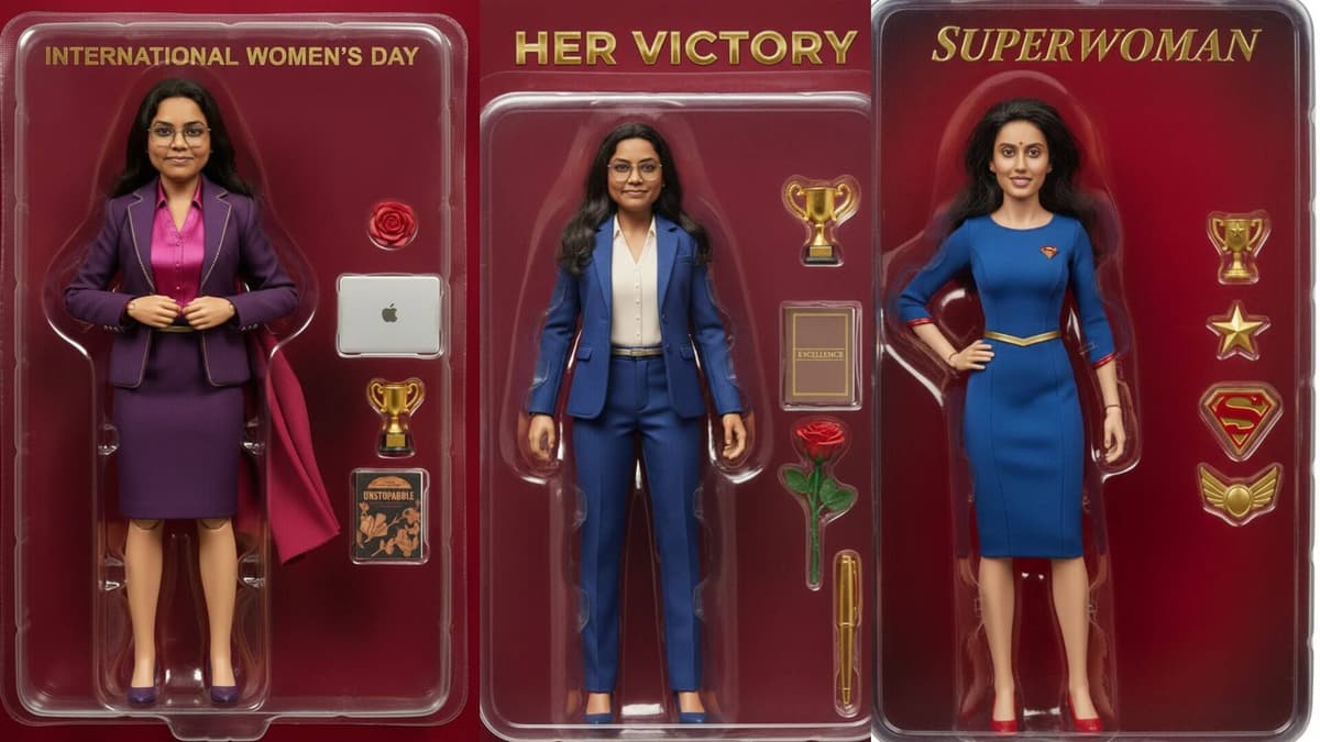 Custom AI Action Figures for Women???s Day Win Hearts