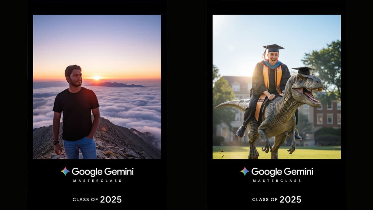 Google Gemini Masterclass with AI Anywhere Photo Booth in Delhi