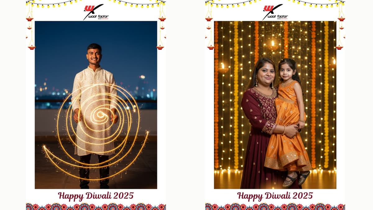 Workplace Festive Celebration A Hit with AI Anywhere Photo Booth in Mumbai