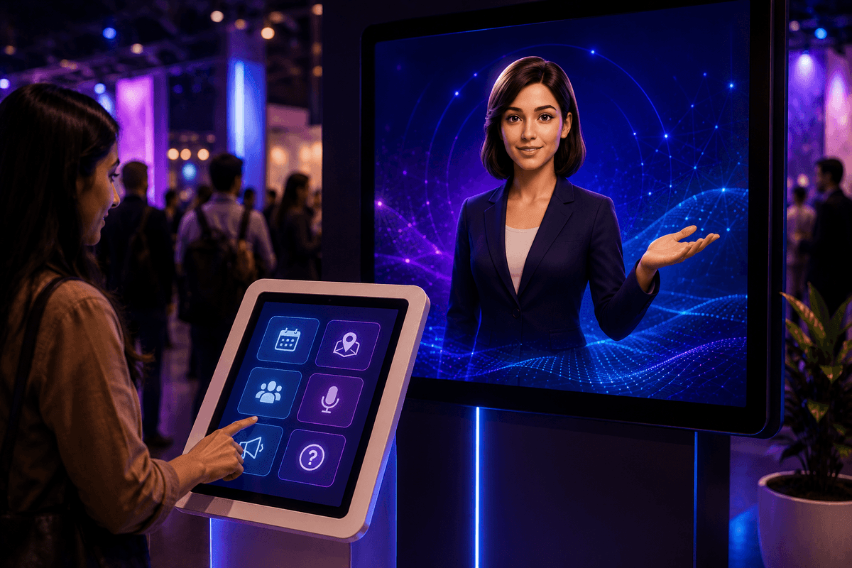 AI Information Kiosk: Smarter Sharing For Events