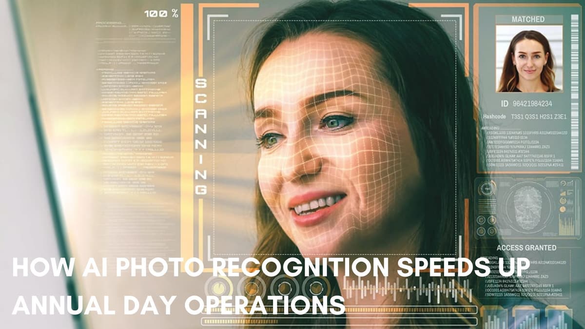 How AI Photo Recognition Speeds Up Annual Day Operations