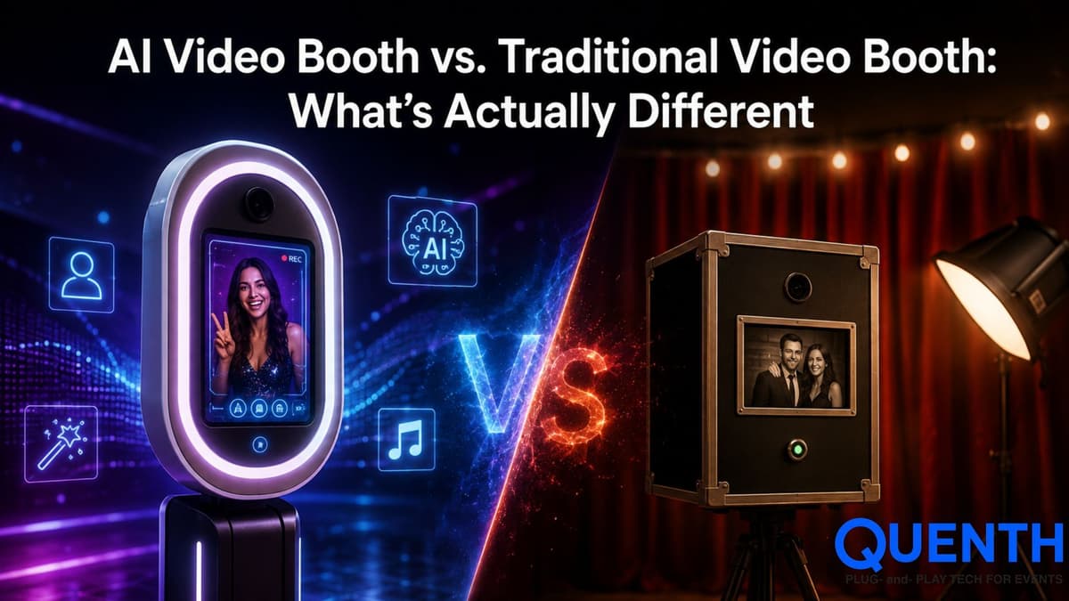 AI Video Booth vs. Traditional Video Booth: What's Actually Different