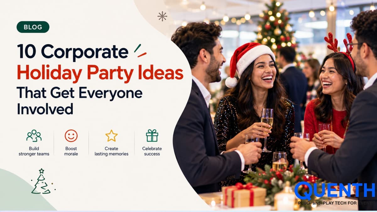 10 Corporate Holiday Party Ideas That Get Everyone Involved