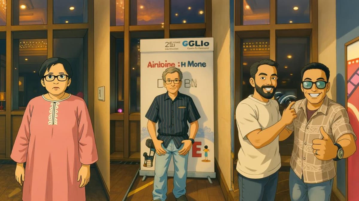 Corporate mixer wows with AI Ghibli Photo Booth in Kolkata