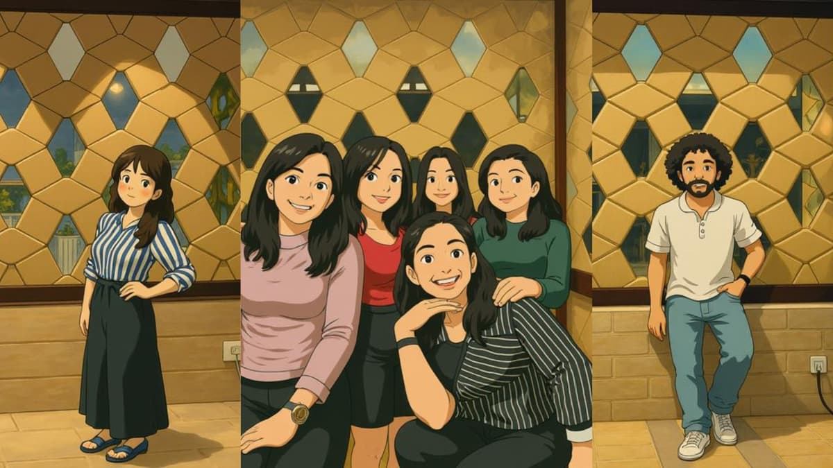 Mega engagement for company event with AI Ghibli Photo Booth in Mumbai