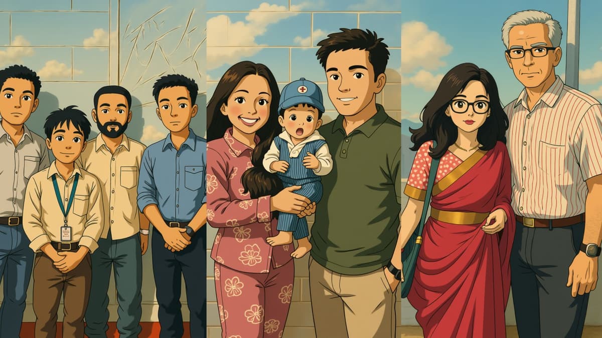 Company day marks tremendous success with AI Ghibli Photo Booth in Gurgaon