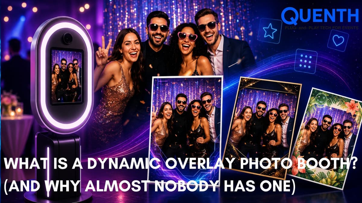 What Is a Dynamic Overlay Photo Booth? (And Why Almost Nobody Has One)