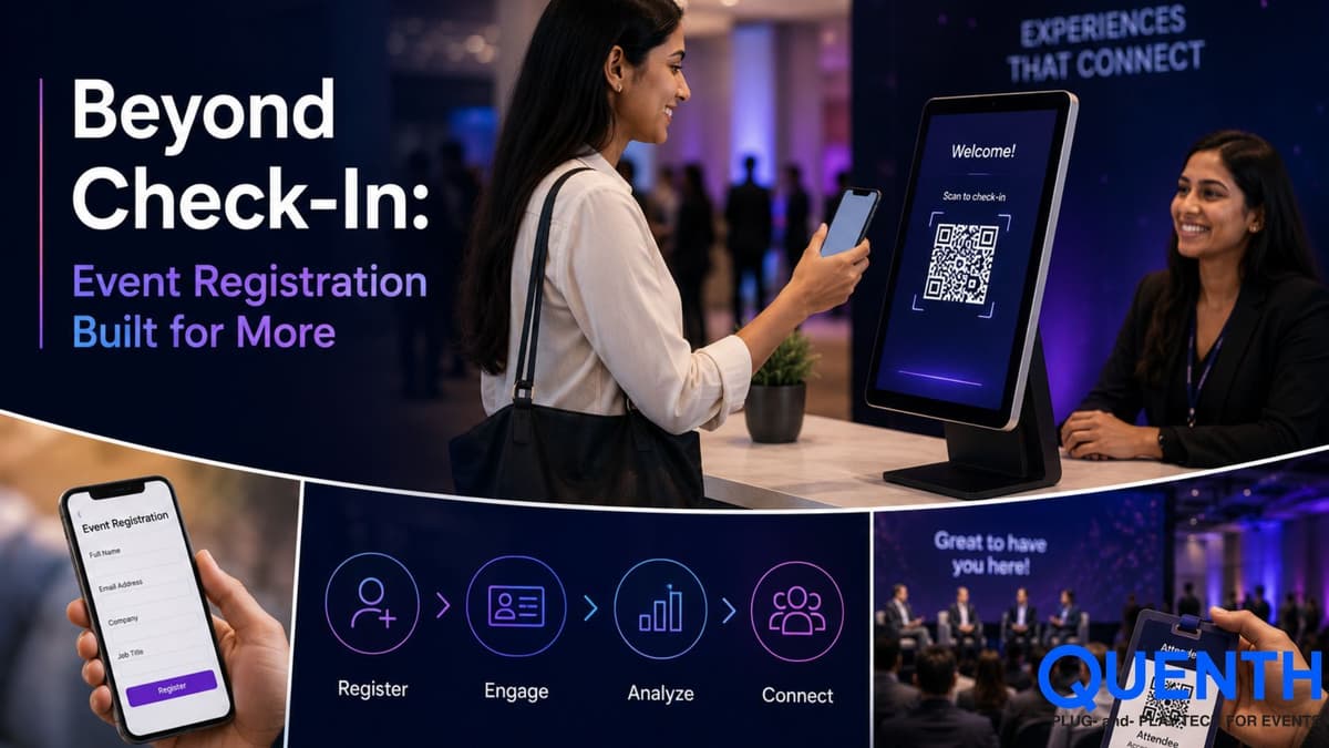 Beyond Check-In: Event Registration Built for More