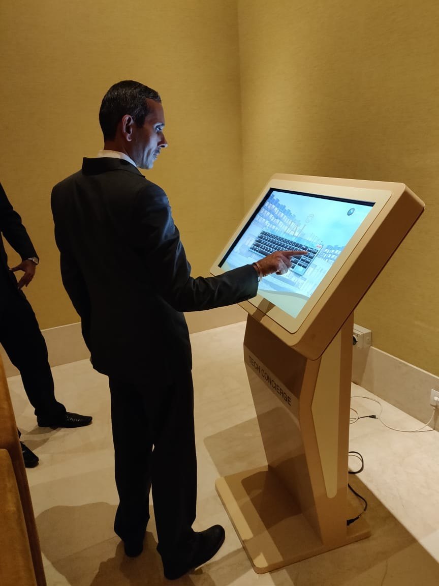 interactive kiosk