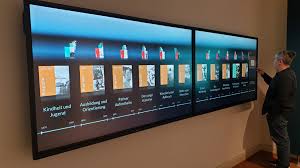 interactive timeline display