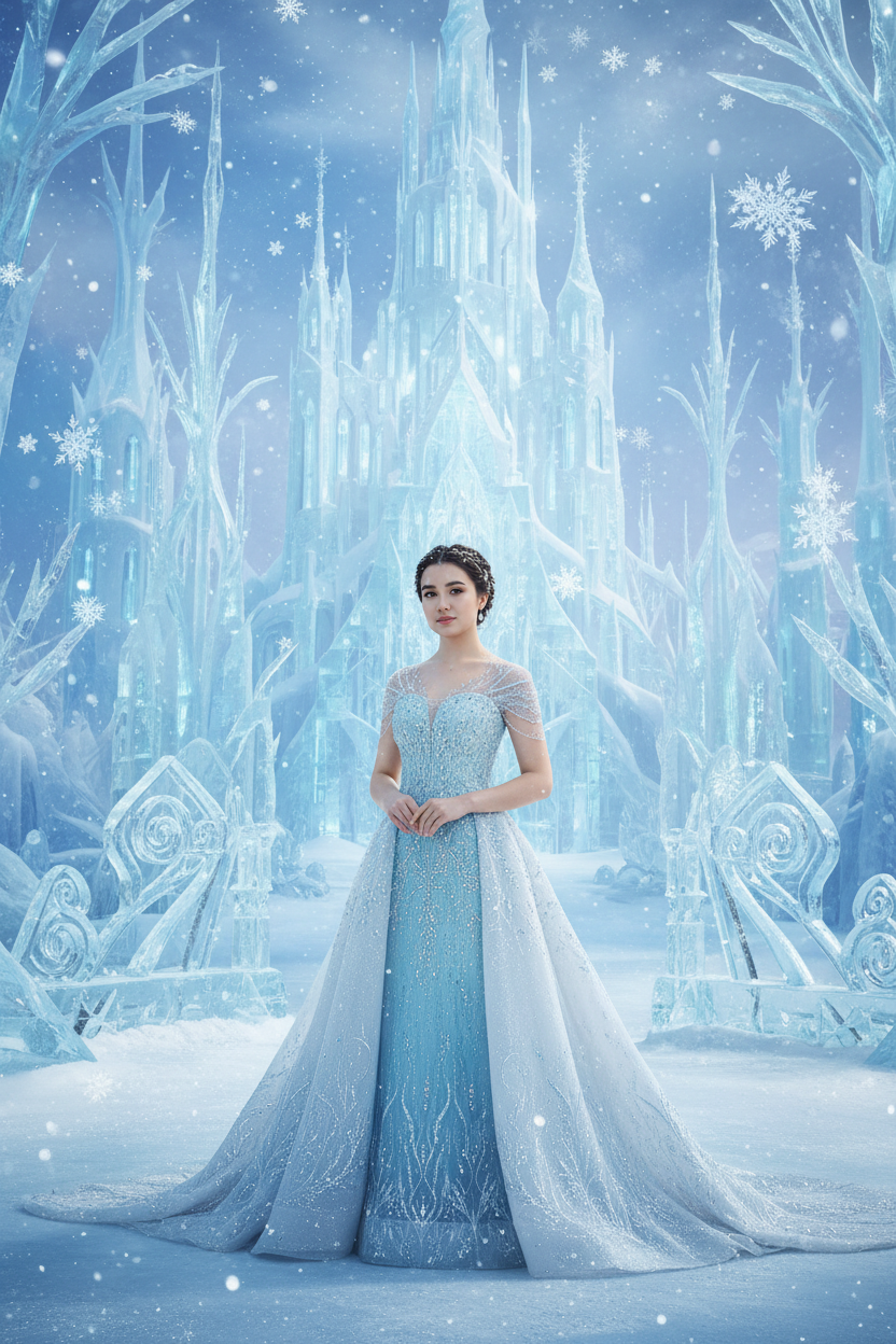 winter wonderland ai prompt booth