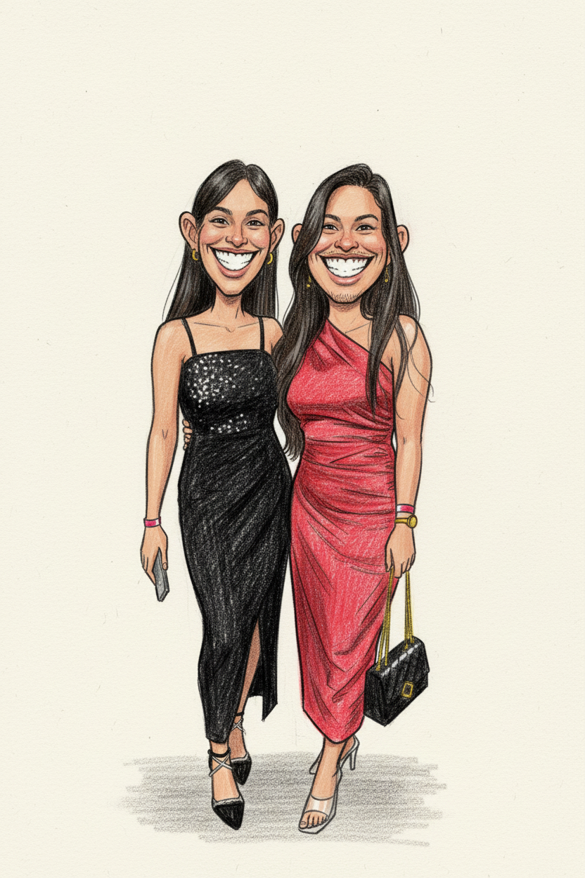 caricatures with ai photobooth