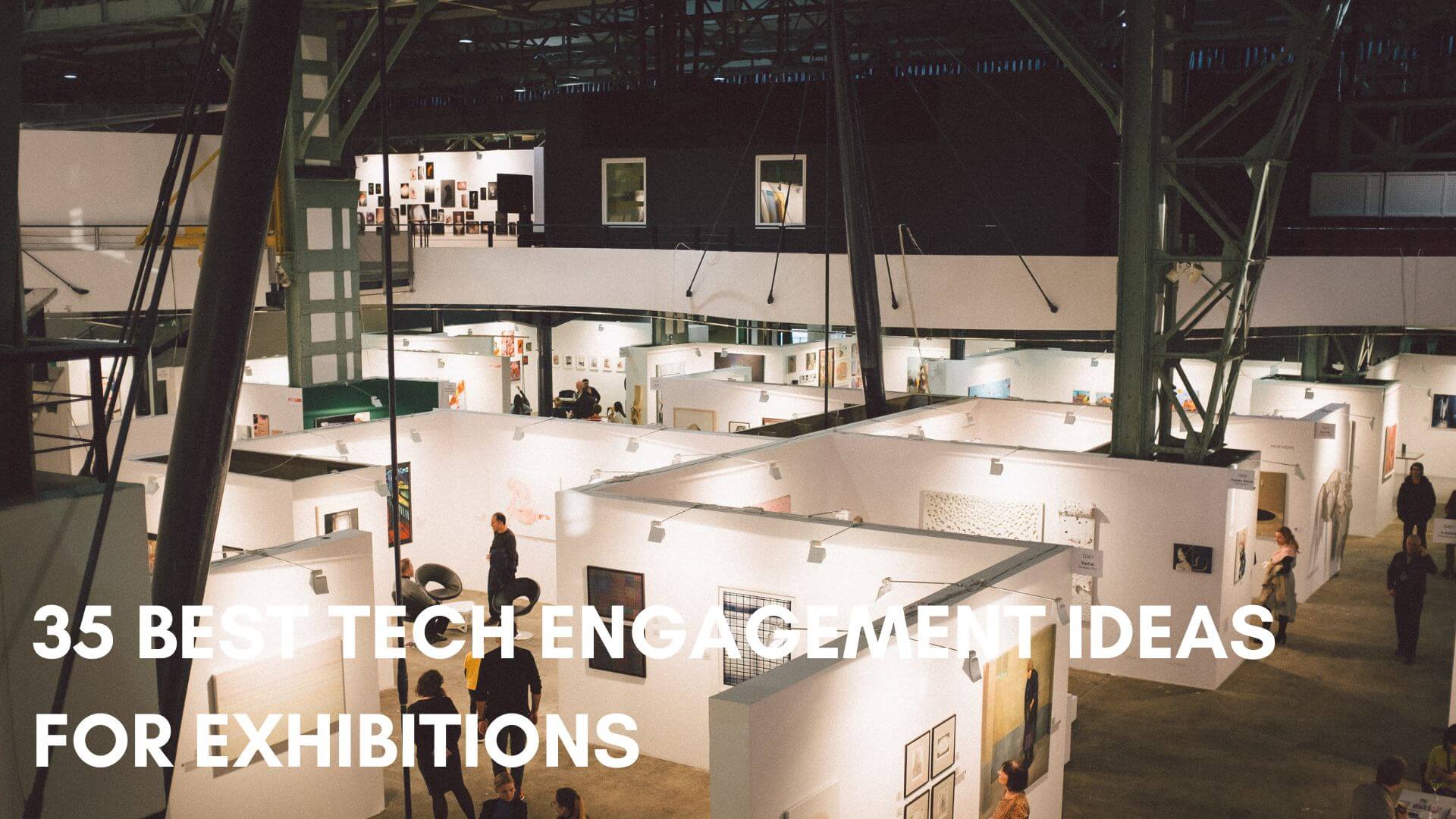 tech engagement ideas for exhibitions- Quenth