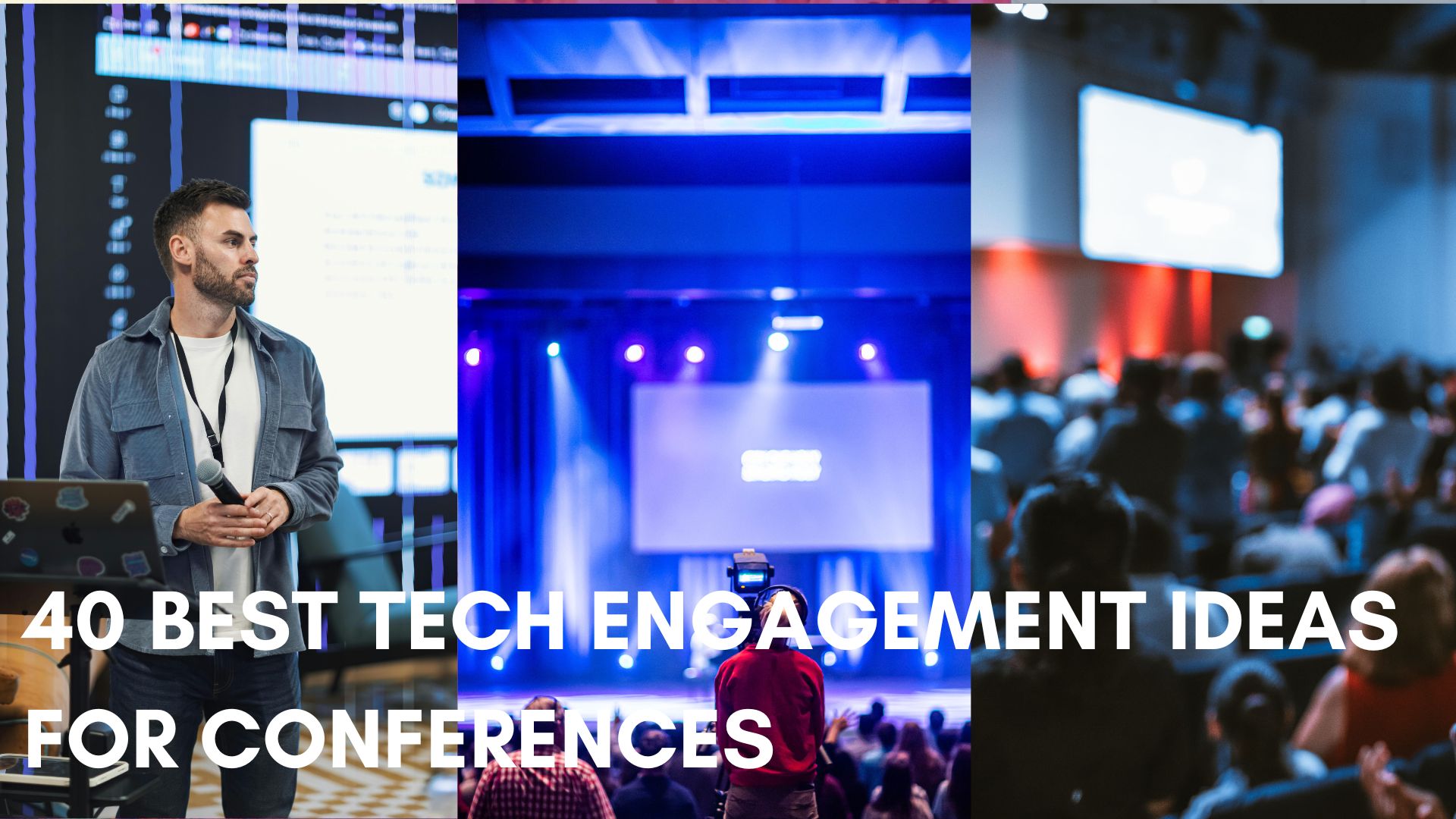 tech engagement for conferences- Quenth