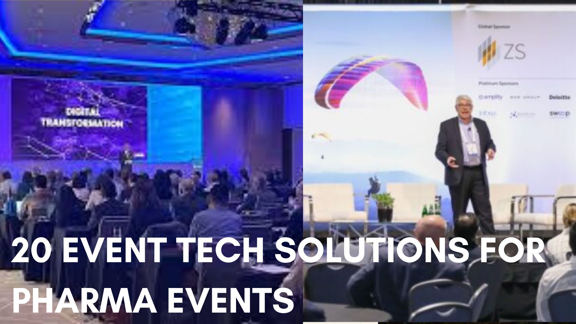 event tech solutions for pharma events
