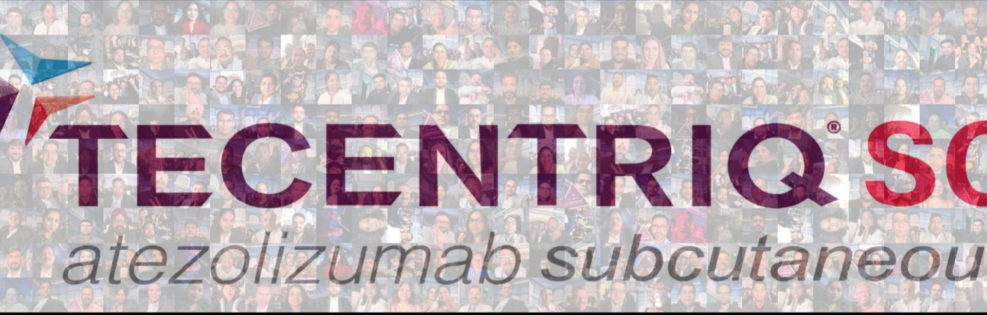 photo mosaic wall forTecentriq by Quenth