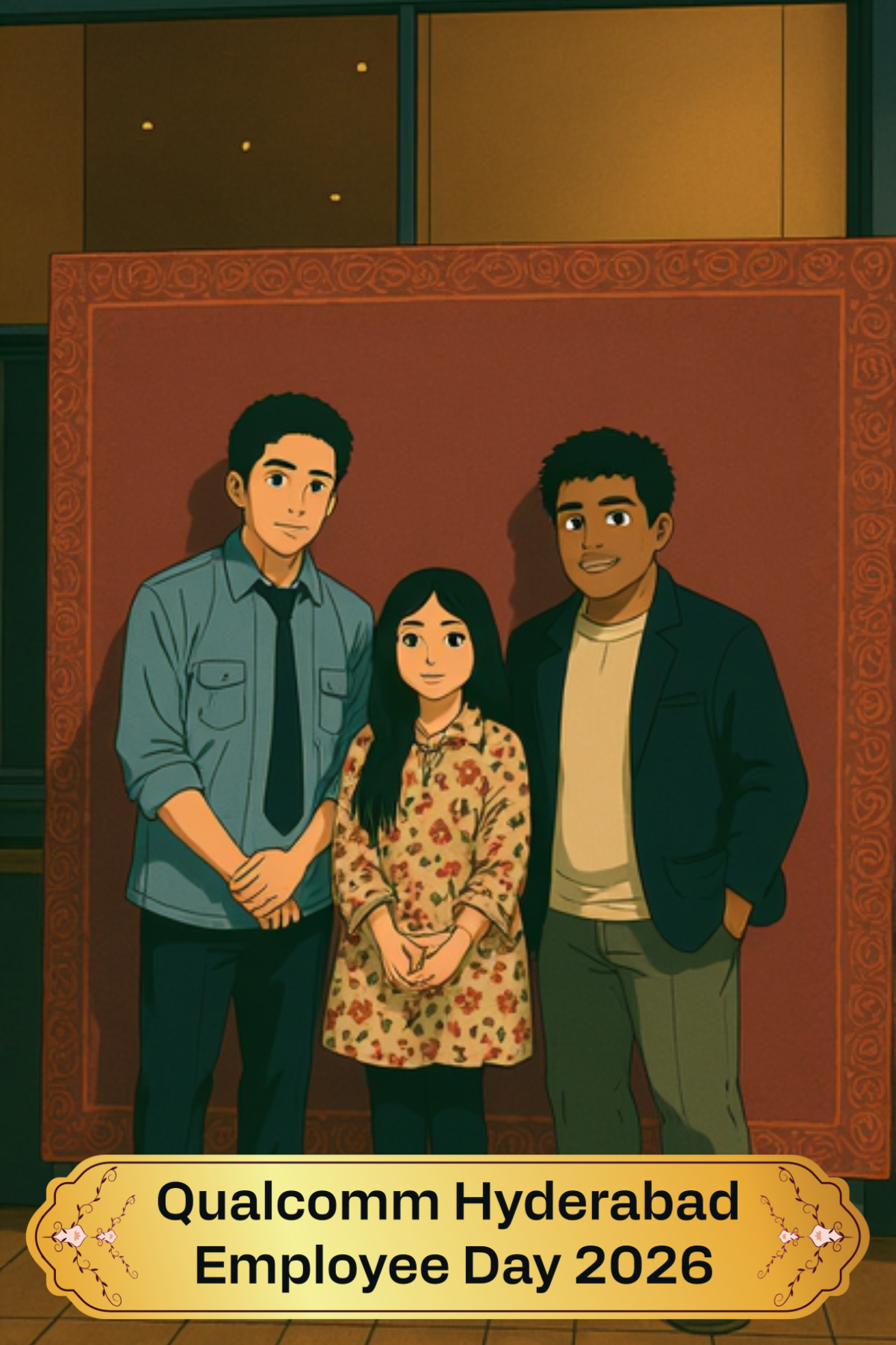 Ghibli-style AI Photobooth in Hyderabad by Quenth